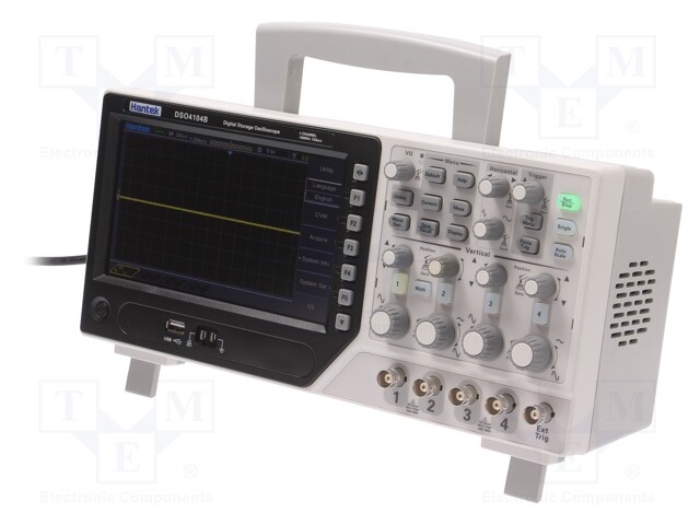 Oscilloscope: digital; Band: ≤100MHz; Channels: 4; 64kpts/ch; 1Gsps