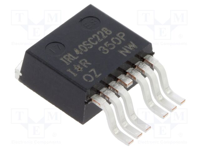 Transistor: N-MOSFET; unipolar; 40V; 557A; D2PAK-7
