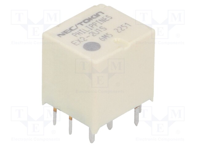Relay: electromagnetic; SPDT x2; Ucoil: 12VDC; 30A; automotive