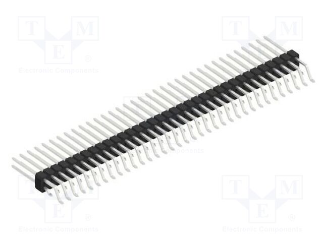 Connector: pin strips; pin header; male; PIN: 70; 2.54mm; SMT; 2x35