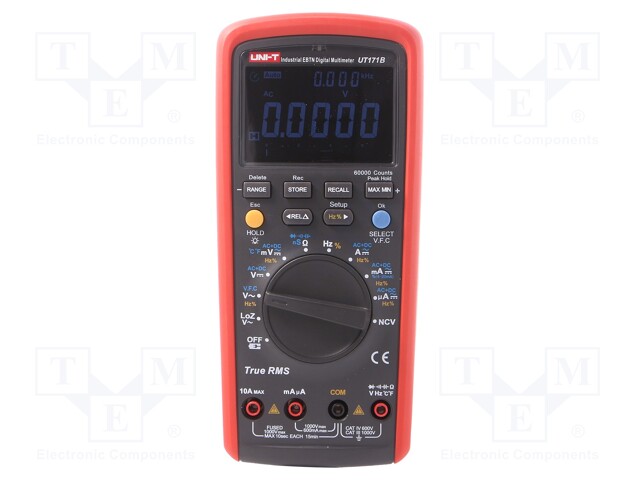 Digital multimeter; VT-WLCD (60000),bargraph,with a backlit