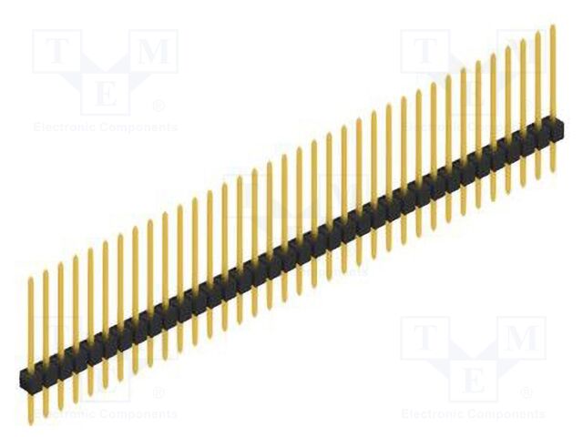 Connector: pin strips; pin header; male; PIN: 36; 2.54mm; THT; 1x36