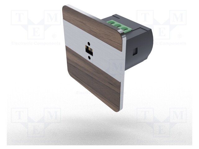 Sensor: laser; 9÷27VDC; 45x45x1.5mm; IP40; -10÷45°C; AS-225; DRL