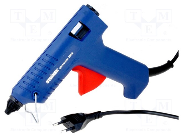 Hot melt glue gun; Ø: 11mm; Effic: 16g/min; Power (operation): 45W