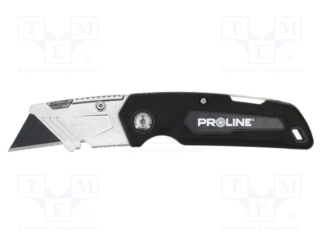 Knife; 60mm; side cutter for belts; folding