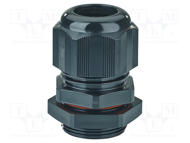 Cable gland; M32; 1.5; IP66; polyamide; black