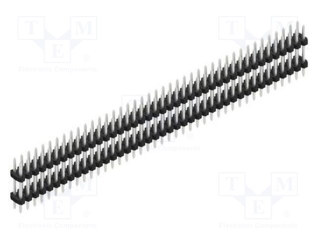 Connector: pin strips; pin header; male; PIN: 82; 2mm; THT; 2x41