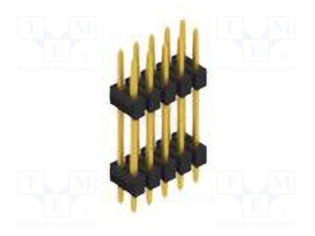 Connector: pin strips; pin header; male; PIN: 10; 2.54mm; THT; 2x5