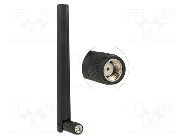 Antenna; Bluetooth,GSM,LTE,UMTS,inner,WiFi,ZigBee; black; male