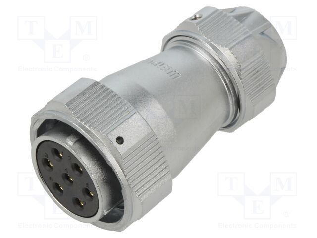WY28; plug; IP67; soldering; for cable; internal bayonet,bayonet