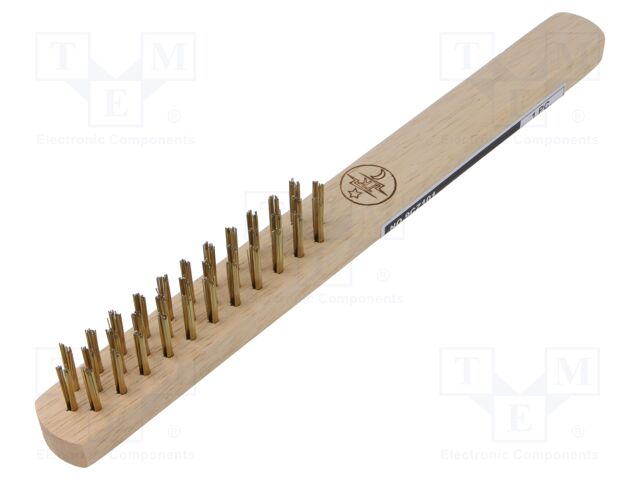 3-ROW WIRE BRUSH 22mm x 258mm