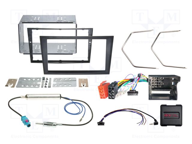 Adapter for control from steering wheel; Opel; black