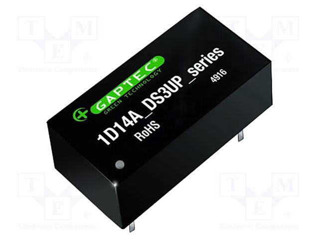 Converter: DC/DC; 1W