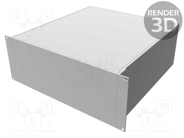 Enclosure: 19" standard; 4U; Enclos.mat: aluminium; Y: 457mm
