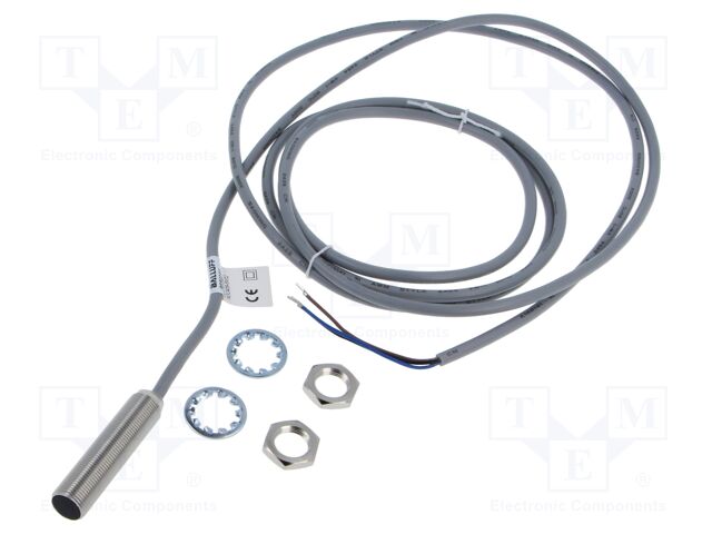 Sensor: inductive; OUT: NPN / NC; 0÷4mm; 10÷30VDC; M12; 2m; IP68