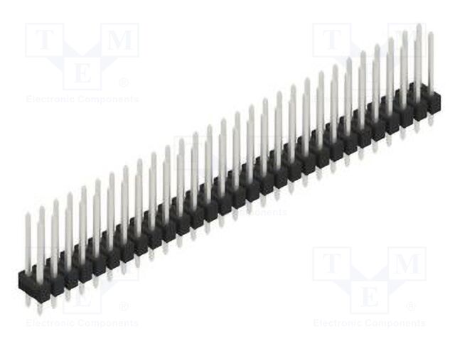 Connector: pin strips; pin header; male; PIN: 58; 2.54mm; THT; 2x29