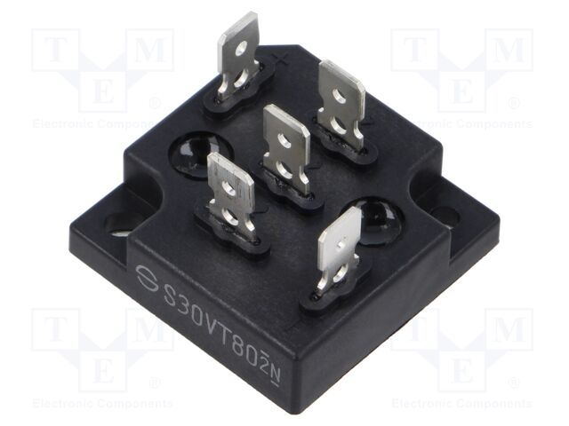 Bridge rectifier: three-phase