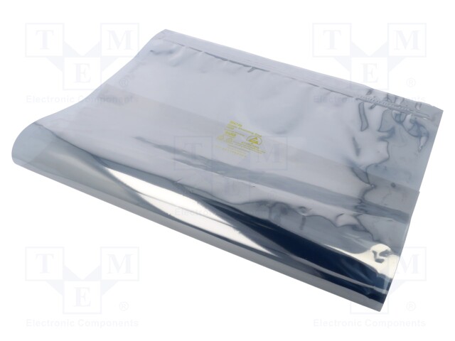 Protection bag; ESD; L: 455mm; W: 355mm; Thk: 71um