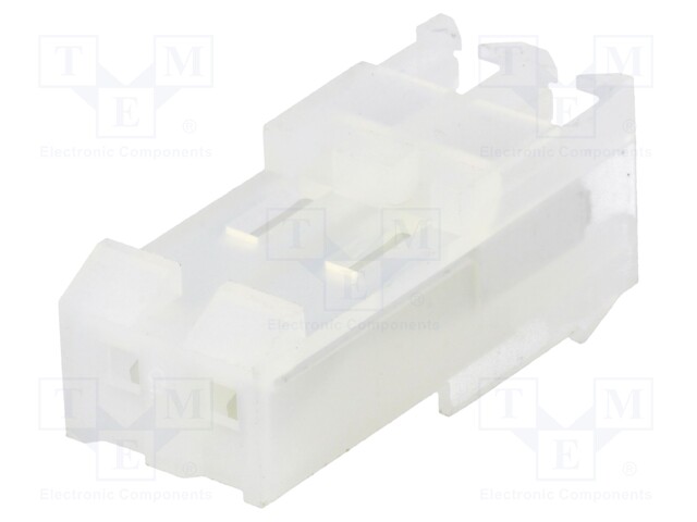 Plug; wire-board; female; PIN: 2; 3.96mm; IDC; for cable; MAS-CON