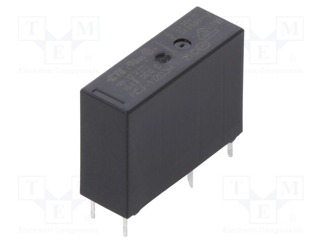 Relay: electromagnetic; SPST-NO; Ucoil: 12VDC; 3A/250VAC; 3A; 720Ω