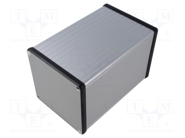 Enclosure: with panel; 1455; X: 104.5mm; Y: 160mm; Z: 104.5mm; grey