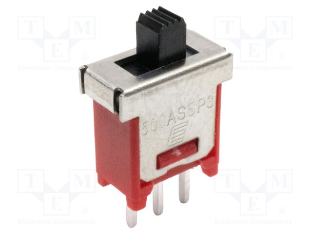 Switch: slide; Pos: 3; SP3T; 1A/250VAC; 3A/28VDC; ON-OFF-ON; THT