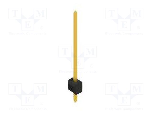 Connector: pin strips; pin header; male; PIN: 1; 2.54mm; THT; 1x1