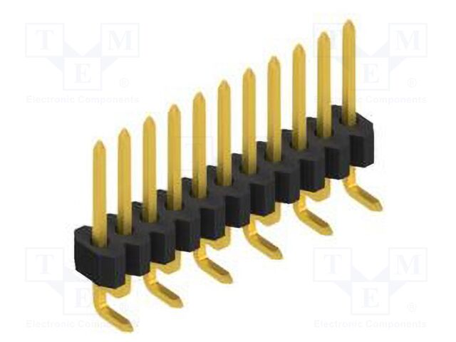 Connector: pin strips; pin header; male; PIN: 11; 1.27mm; SMT; 1x11