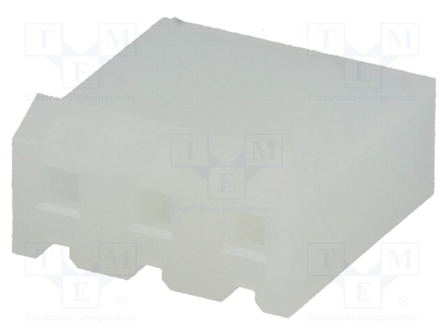 Plug; wire-board; female; 5.08mm; PIN: 3; w/o contacts; for cable