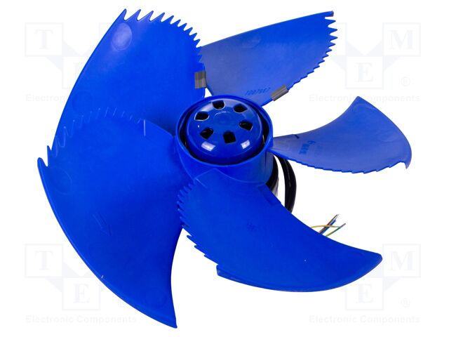 Fan: EC; axial; Ø353mm; ball; 1660rpm; IP54; 200÷240V