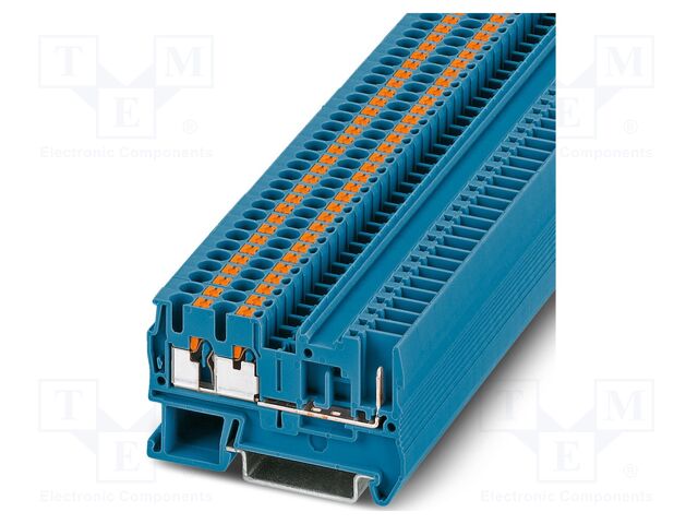 Splice terminal: rail; 24A; 500V; PA; L: 35.3mm; 0.14÷4mm2; ways: 1
