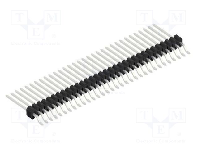 Connector: pin strips; pin header; male; PIN: 32; 1.27mm; SMT; 1x32