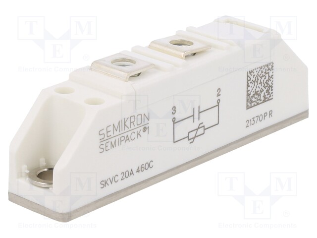 Varistor: block; 615VDC; 92x20x30mm; Leads: M5; 460V