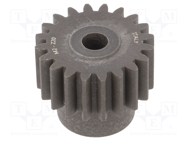 Spur gear; whell width: 35mm; Ø: 44mm; Number of teeth: 20; ZCL
