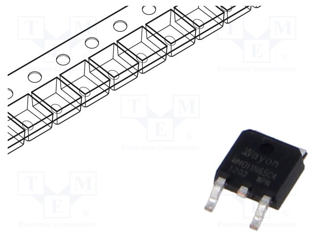 Transistor: N-MOSFET; WMOS™ C4; unipolar; 650V; 4.8A; Idm: 19A; 57W