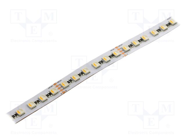 LED tape; RGBW; 5050; LED/m: 96; 12mm; white PCB; IP20; 120°; 30W/m