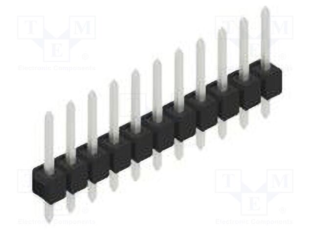 Connector: pin strips; pin header; male; PIN: 11; 2.54mm; THT; 1x11