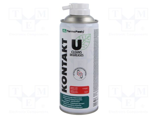 Cleaning agent; 400ml; spray; can