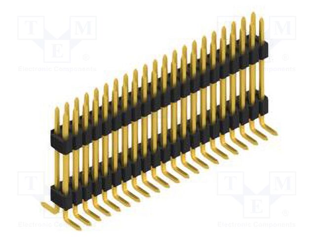 Connector: pin strips; pin header; male; PIN: 42; 1.27mm; SMT; 2x21