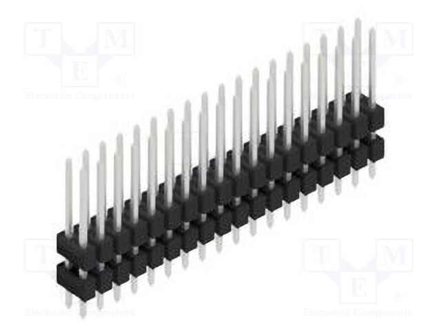 Connector: pin strips; pin header; male; PIN: 36; 2.54mm; THT; 2x18
