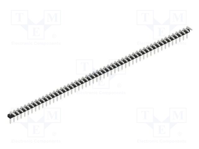 Connector: pin strips; pin header; male; PIN: 50; 2mm; THT; 1x50