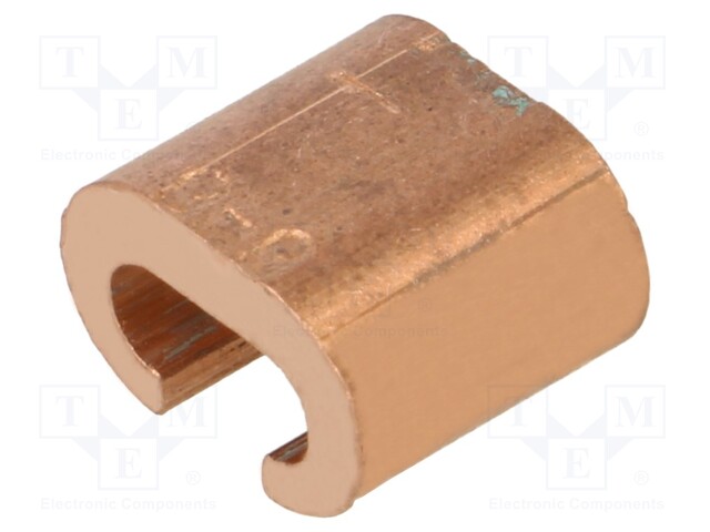 Copper; 6mm2; 10AWG; Connector: C shape crimp