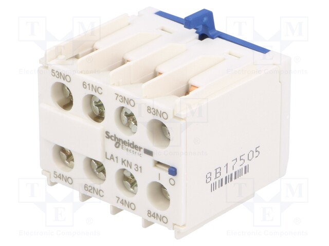 Auxiliary contacts; Series: TeSys K; Leads: screw terminals