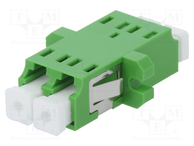 Connector: fiber optic; socket,coupler; LCA; female; ways: 2