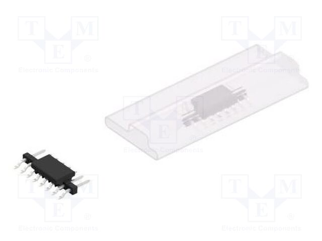 Connector: pin strips; pin header; male; PIN: 8; 2mm; SMT; 1x8; 100V