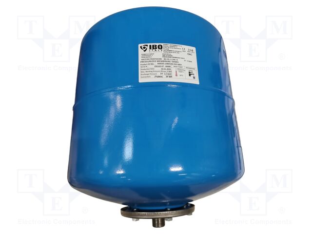 Expansion vessel; IBO ITALY; -10÷100°C; Connection: 3/4"; Ø: 360mm