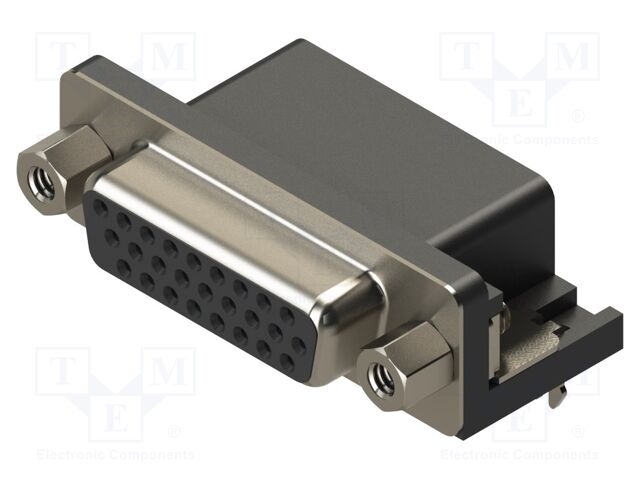 Connector: D-Sub HD; PIN: 26; socket; female; straight; THT; MHHDR