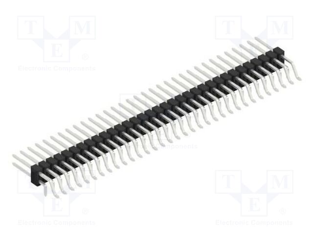 Connector: pin strips; pin header; male; PIN: 66; 2.54mm; SMT,THT