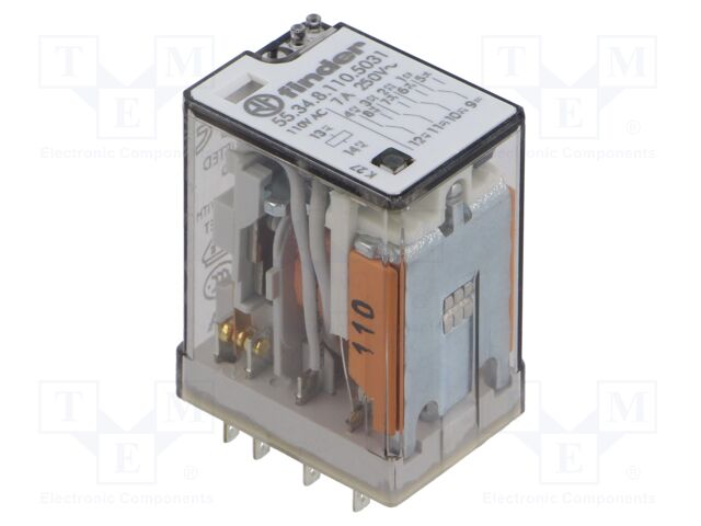 Relay: electromagnetic; industrial