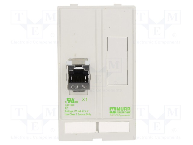 Panel interface; 48VAC; 48VDC; 1A; Mounting: on panel; IP20; 32mm